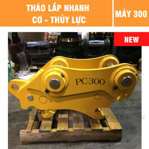 Tháo lắp nhanh máy xúc 300