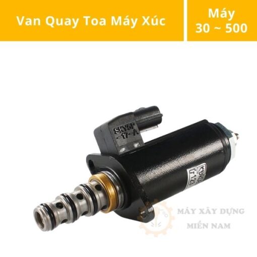 van quay toa may xuc 1