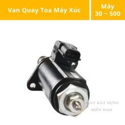 van quay toa xúc lật - xúc đào