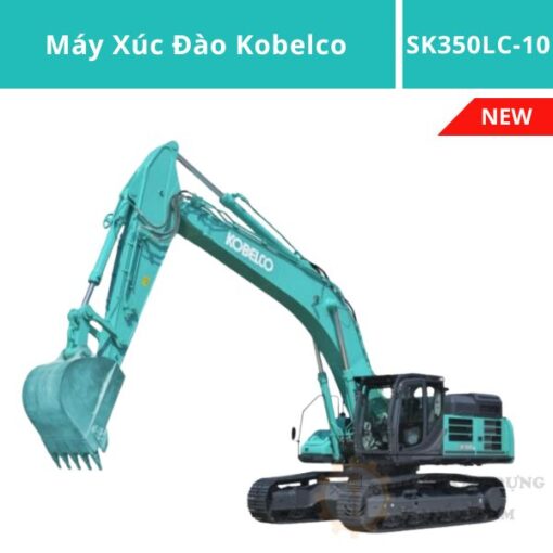 máy xúc đào cần dài Kobelco SK350LC-10