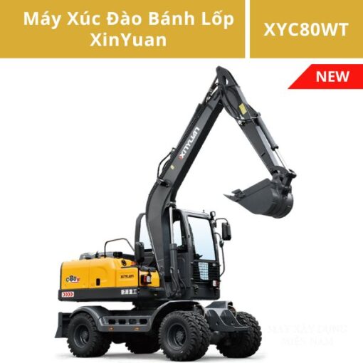 Máy Xúc Đào Xinyuan XYC80WYT